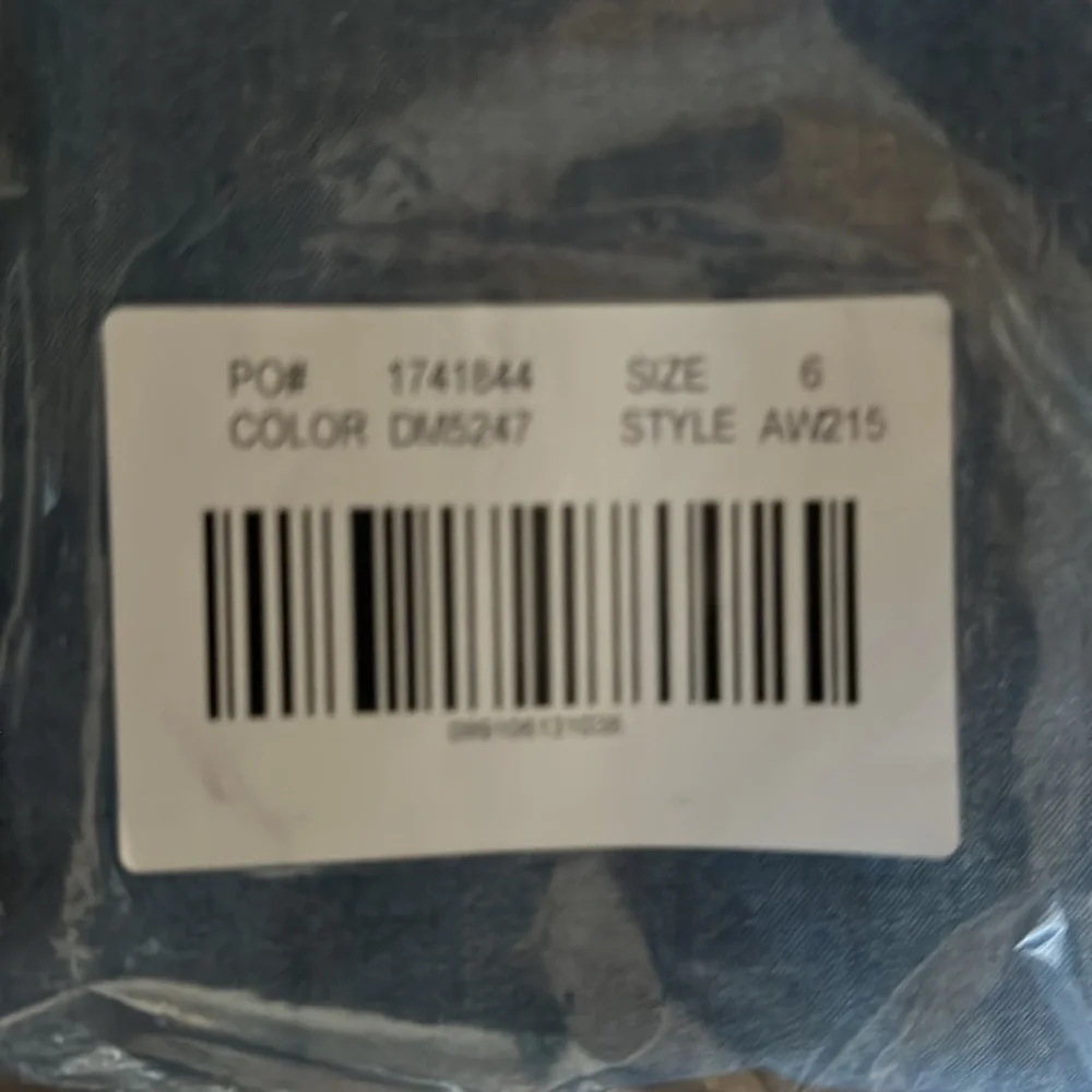 I Crew denim blouse with ruffled collar and sleeves. - Picture 5 of 5